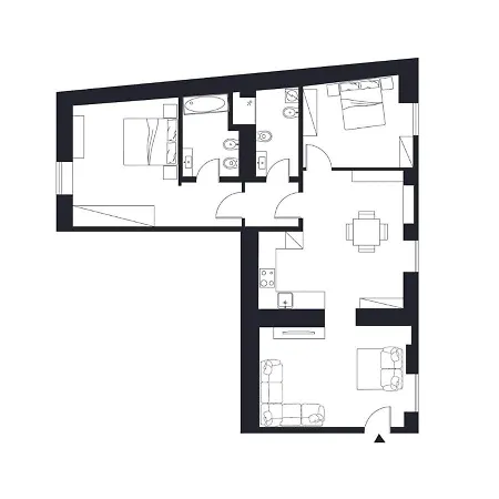 The Rent - Cozy Two-bedroom In Porta Romana District *